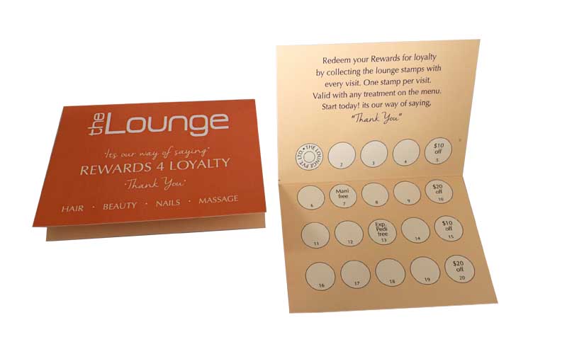 Lounge Salon & Spa Rewards Card
